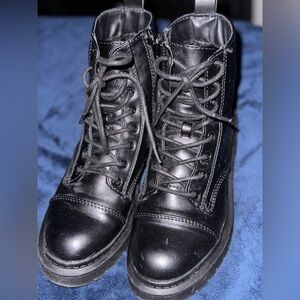 Wore them no more than 4 times. They are in good shape. Too big for me.